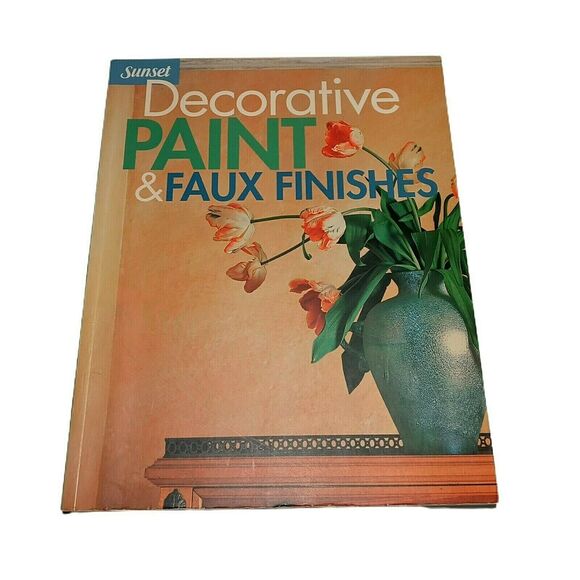 Decorative Paint Faux Finishes DIY Painting Sunset Publishing Staff Trade Book - Picture 2 of 12